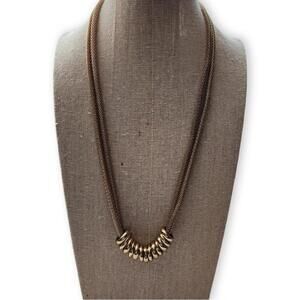 Gold Rings Necklace